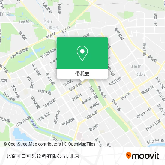 北京可口可乐饮料有限公司地图