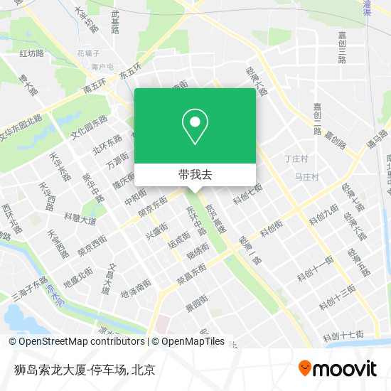 狮岛索龙大厦-停车场地图