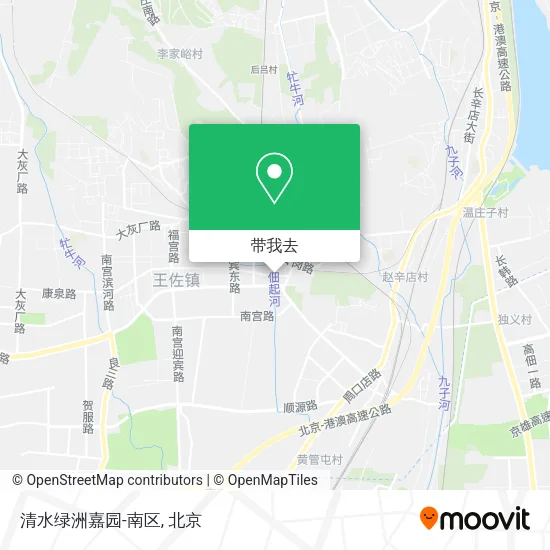 清水绿洲嘉园-南区地图