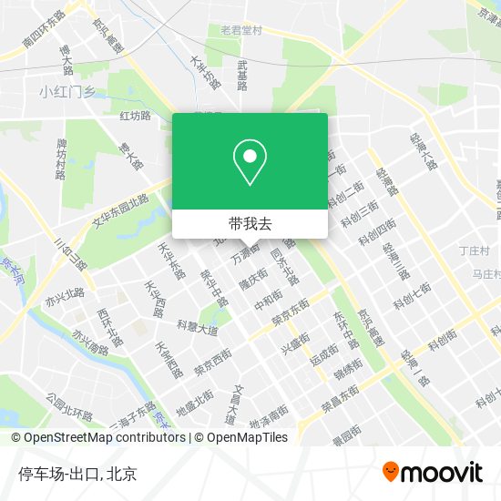 停车场-出口地图