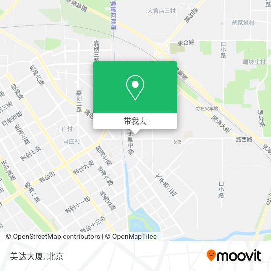 美达大厦地图