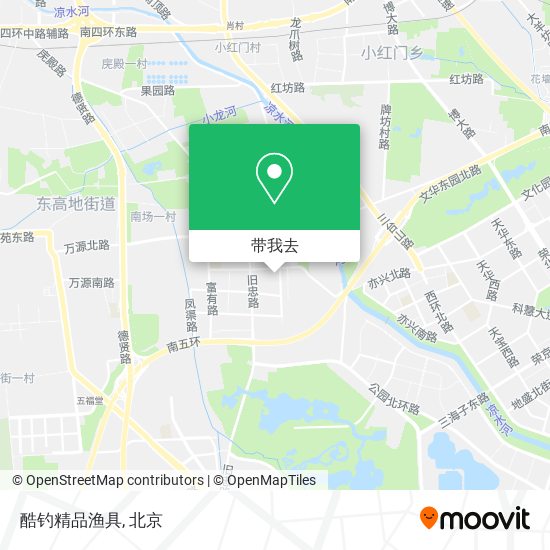 酷钓精品渔具地图