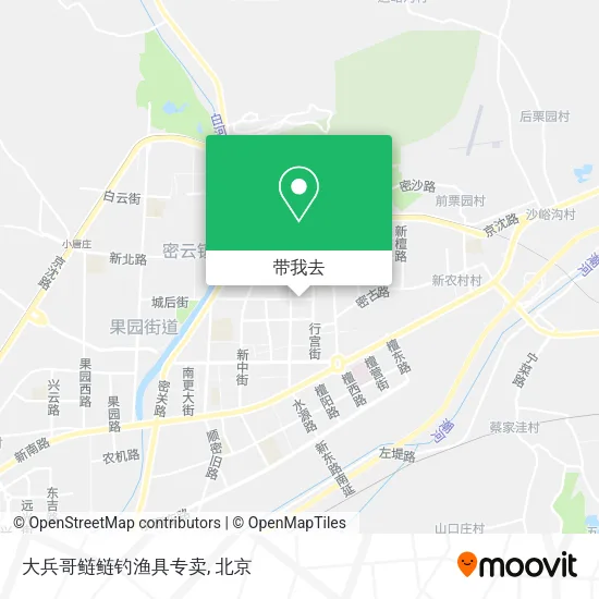 大兵哥鲢鲢钓渔具专卖地图