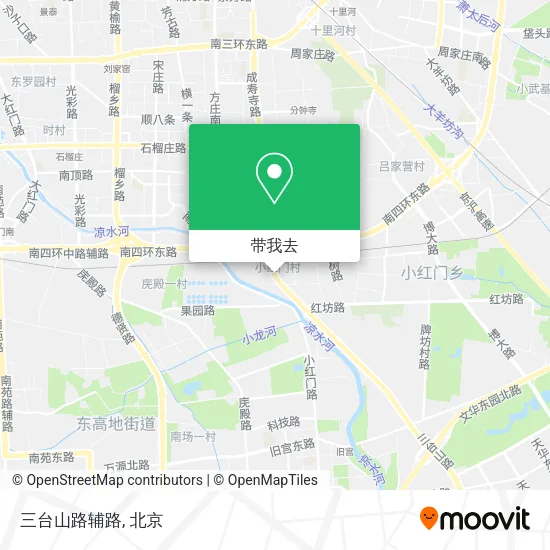 三台山路辅路地图