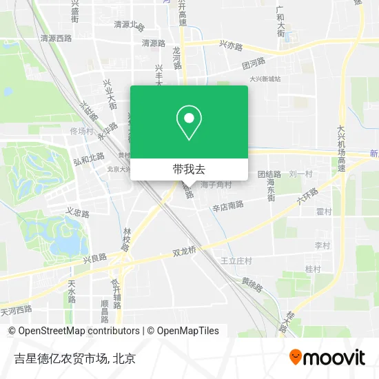 吉星德亿农贸市场地图