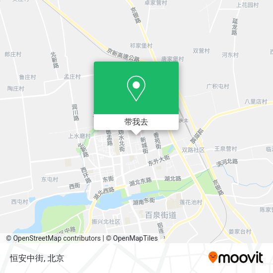 恒安中街地图