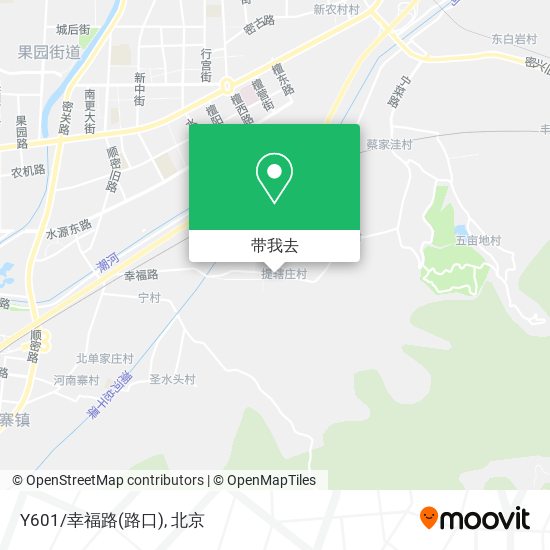 Y601/幸福路(路口)地图