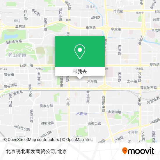 北京皖北顺发商贸公司地图