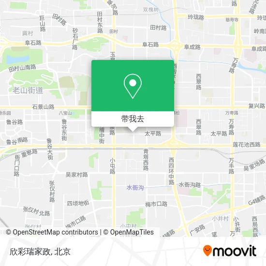 欣彩瑞家政地图