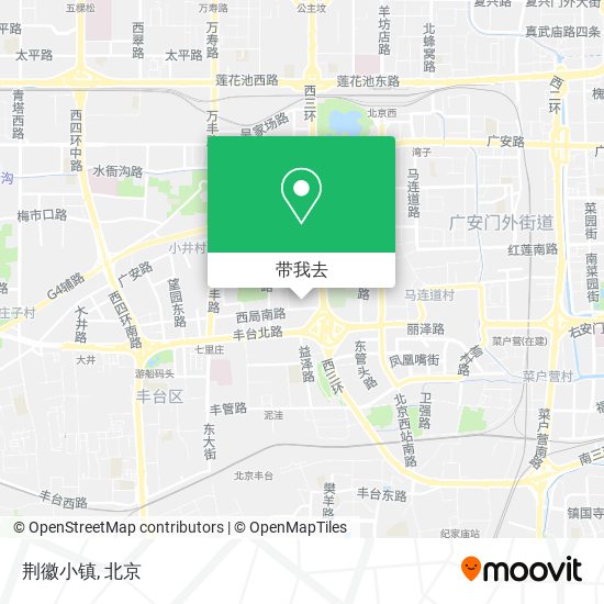 荆徽小镇地图