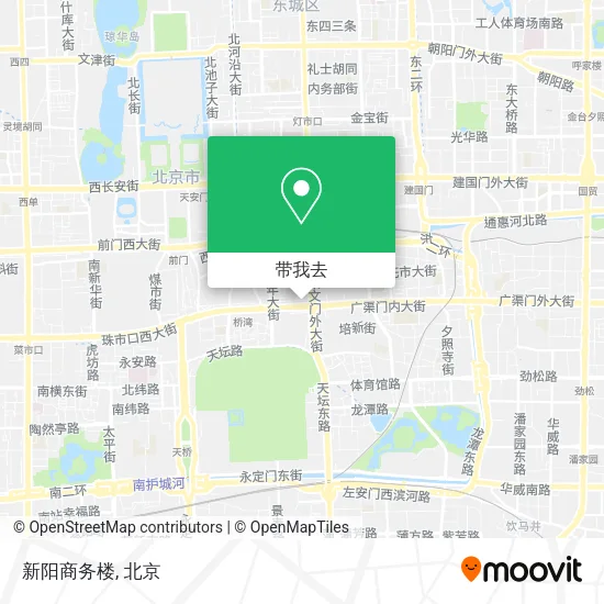 新阳商务楼地图