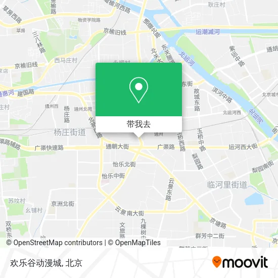 欢乐谷动漫城地图