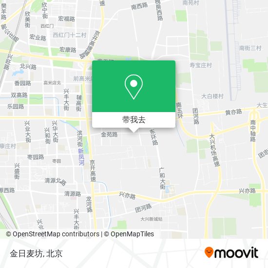 金日麦坊地图