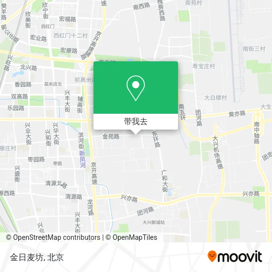 金日麦坊地图