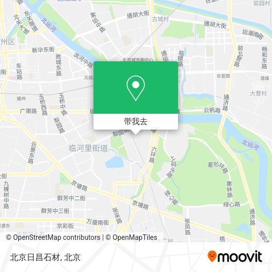 北京日昌石材地图