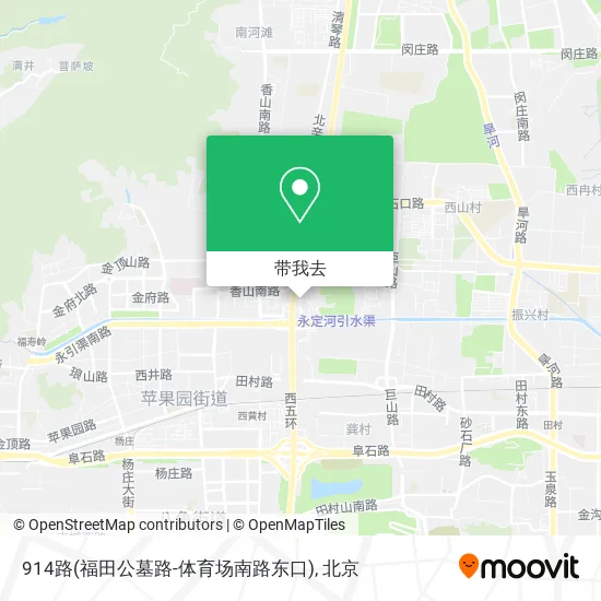914路(福田公墓路-体育场南路东口)地图