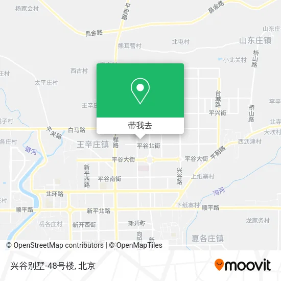 兴谷别墅-48号楼地图