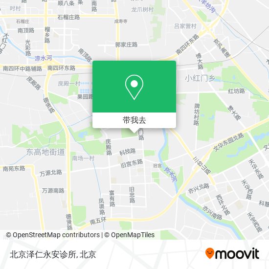 北京泽仁永安诊所地图