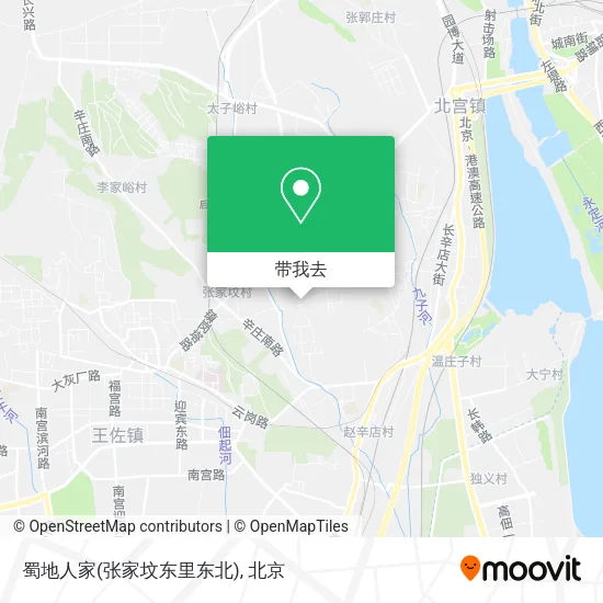 蜀地人家(张家坟东里东北)地图