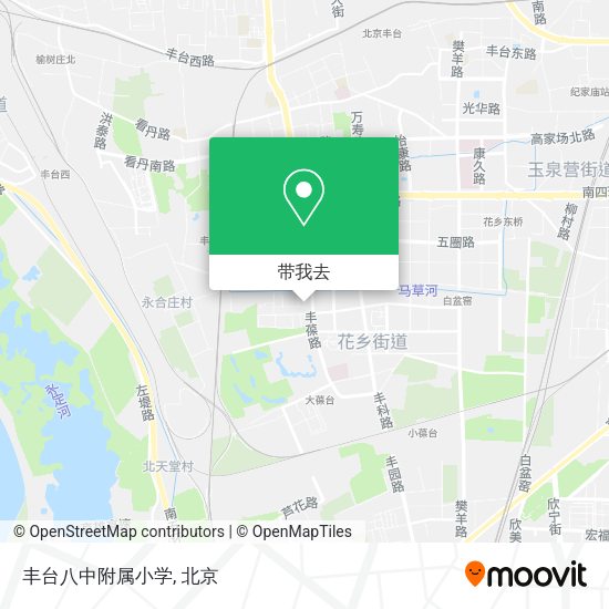 丰台八中附属小学地图
