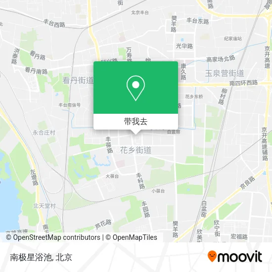 南极星浴池地图