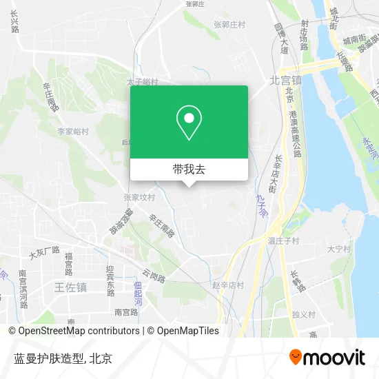 蓝曼护肤造型地图