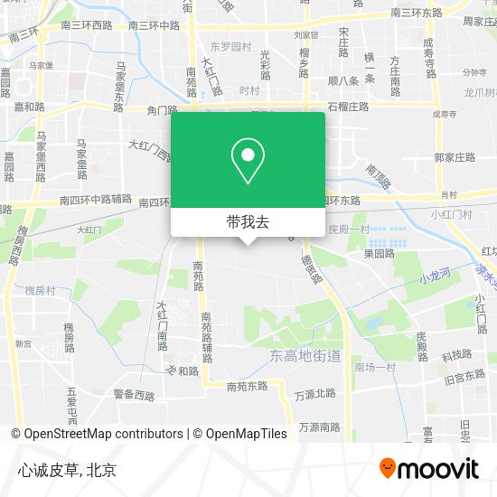 心诚皮草地图