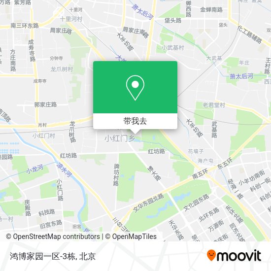鸿博家园一区-3栋地图