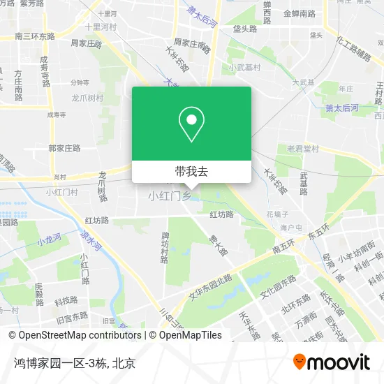 鸿博家园一区-3栋地图