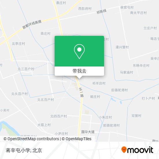 蒋辛屯小学地图
