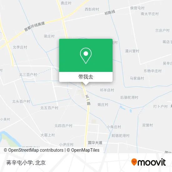蒋辛屯小学地图