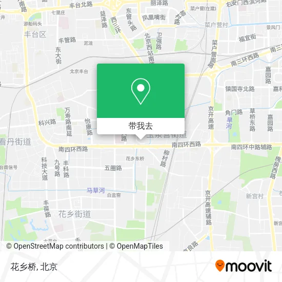 花乡桥地图