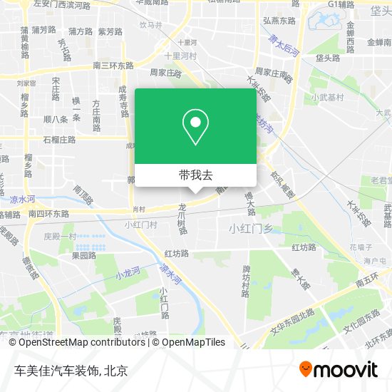 车美佳汽车装饰地图