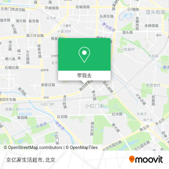 京亿家生活超市地图
