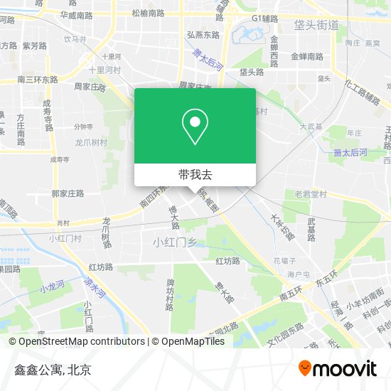鑫鑫公寓地图