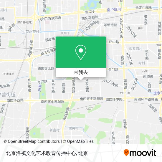 北京洛禛文化艺术教育传播中心地图
