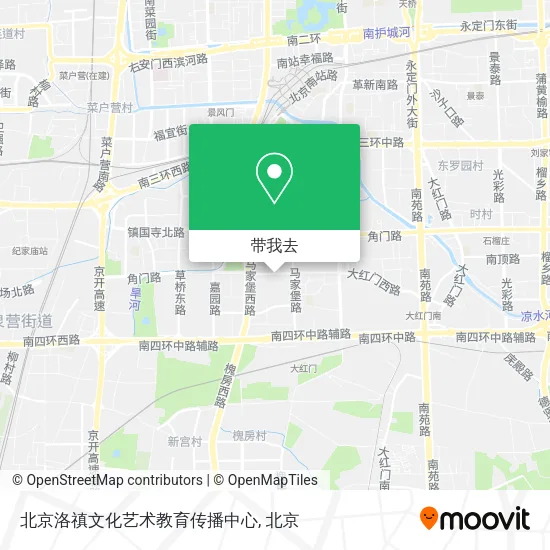 北京洛禛文化艺术教育传播中心地图