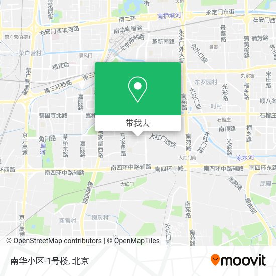 南华小区-1号楼地图