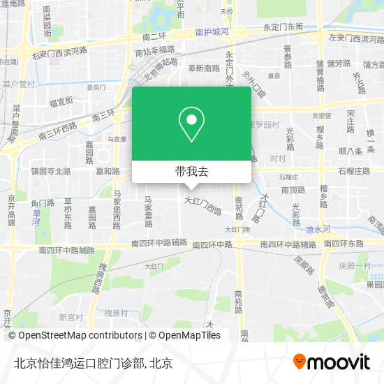 北京怡佳鸿运口腔门诊部地图