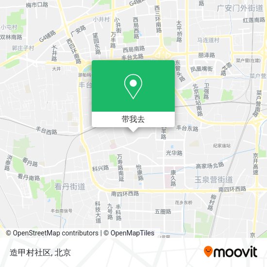 造甲村社区地图