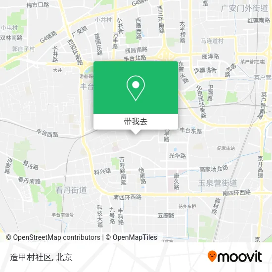 造甲村社区地图