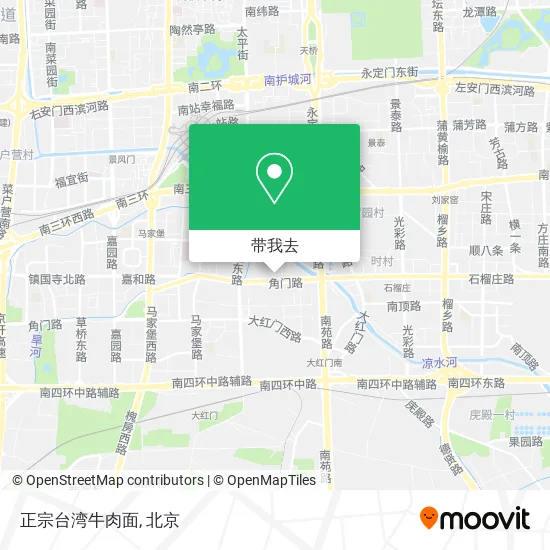 正宗台湾牛肉面地图