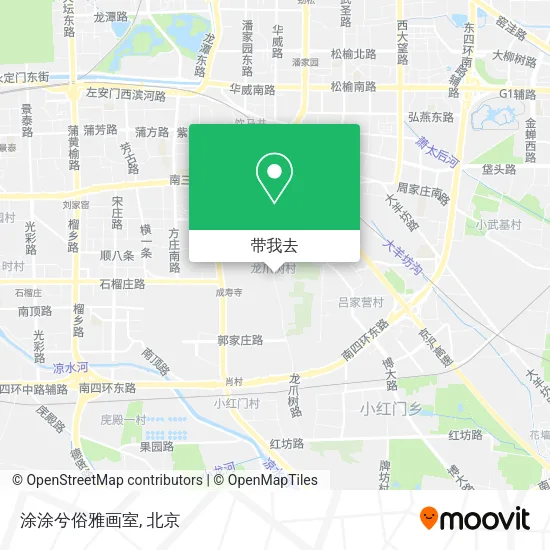涂涂兮俗雅画室地图