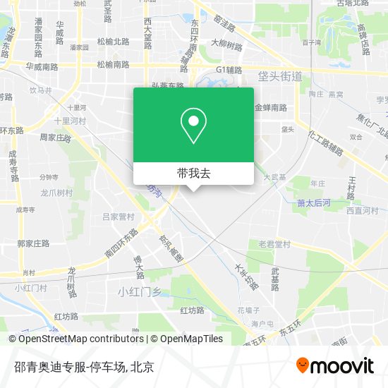 邵青奥迪专服-停车场地图