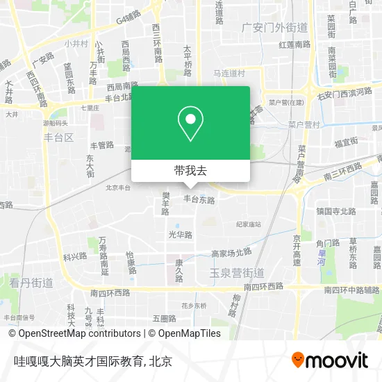 哇嘎嘎大脑英才国际教育地图