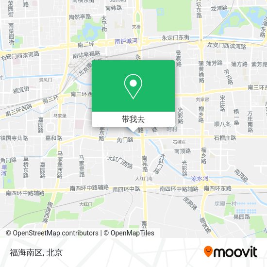 福海南区地图