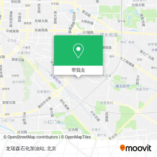 龙瑞森石化加油站地图