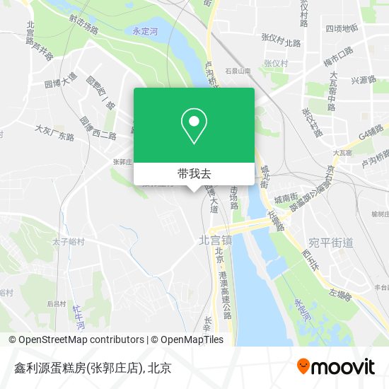 鑫利源蛋糕房(张郭庄店)地图