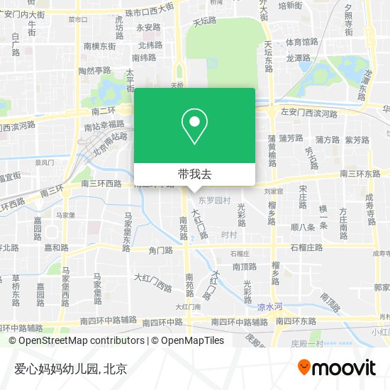 爱心妈妈幼儿园地图