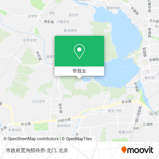 市政府宽沟招待所-北门地图